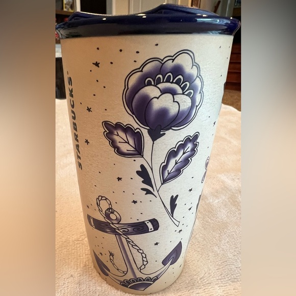 Starbucks Mermaid Tattoo Ceramic 12oz Tumbler. - Picture 3 of 5